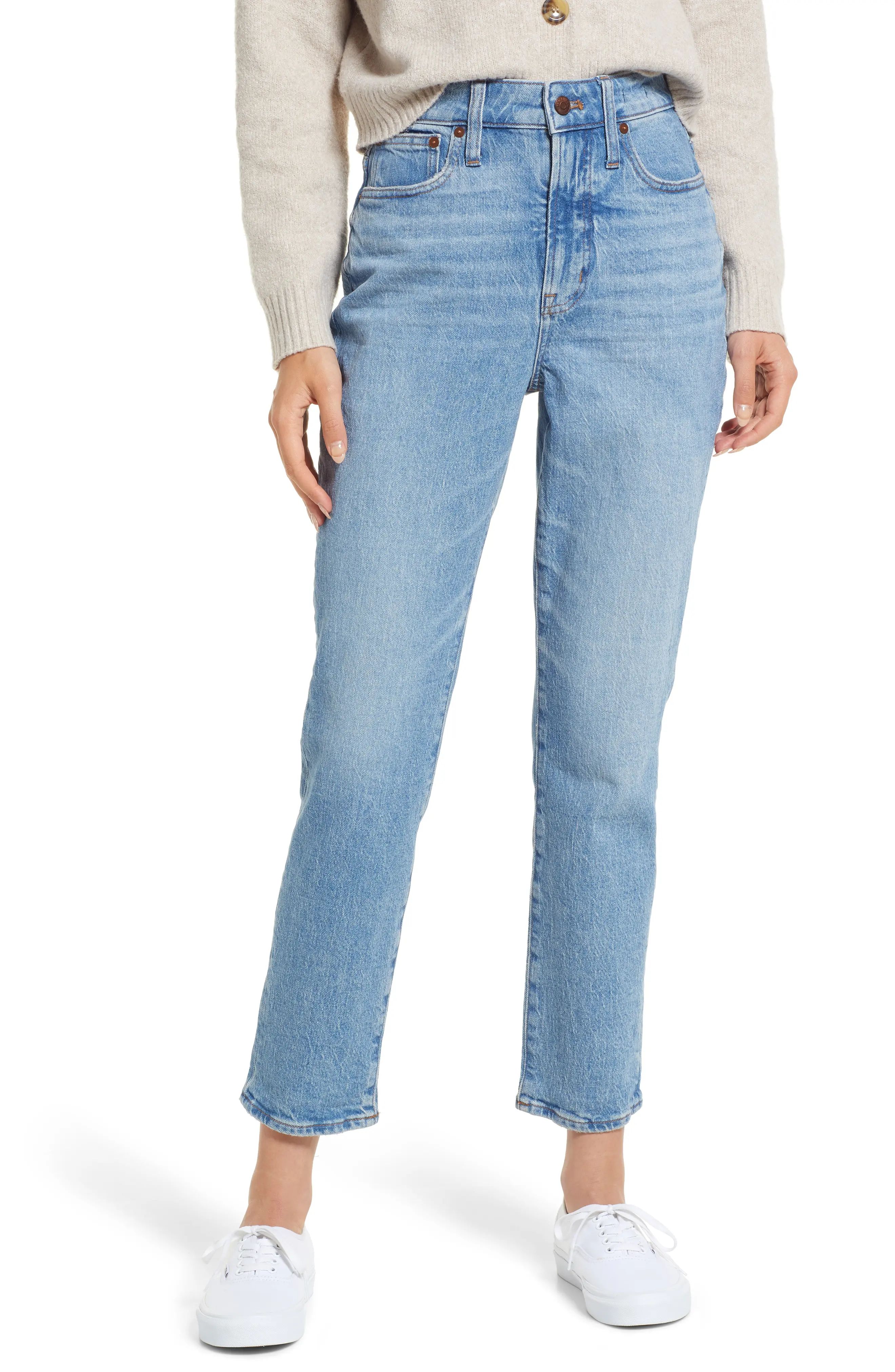 Madewell Curvy Perfect Vintage Jeans in Banner at Nordstrom, Size 25 | Nordstrom