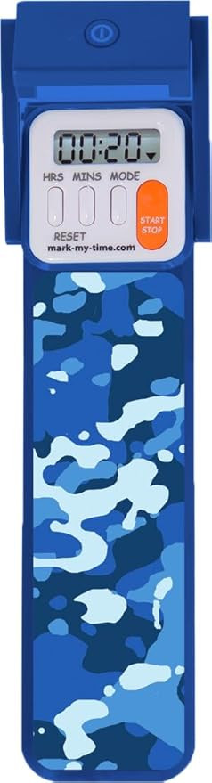 Mark-My-Time Digital Bookmark and LED Book Light - Timer and Bookmark for Kids with LED Book Ligh... | Amazon (US)