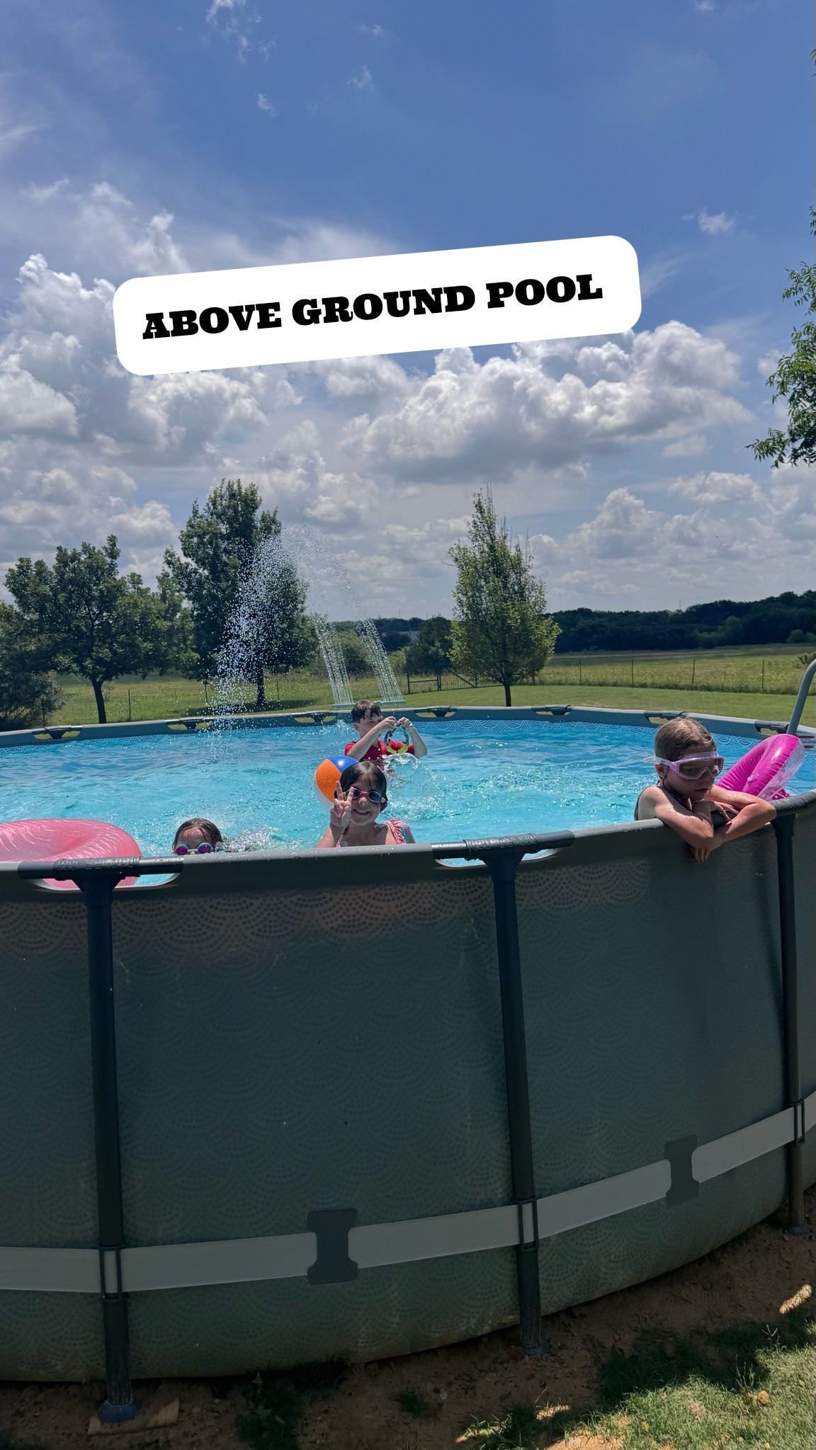 This above ground pool is on sale at Sam’s Club!