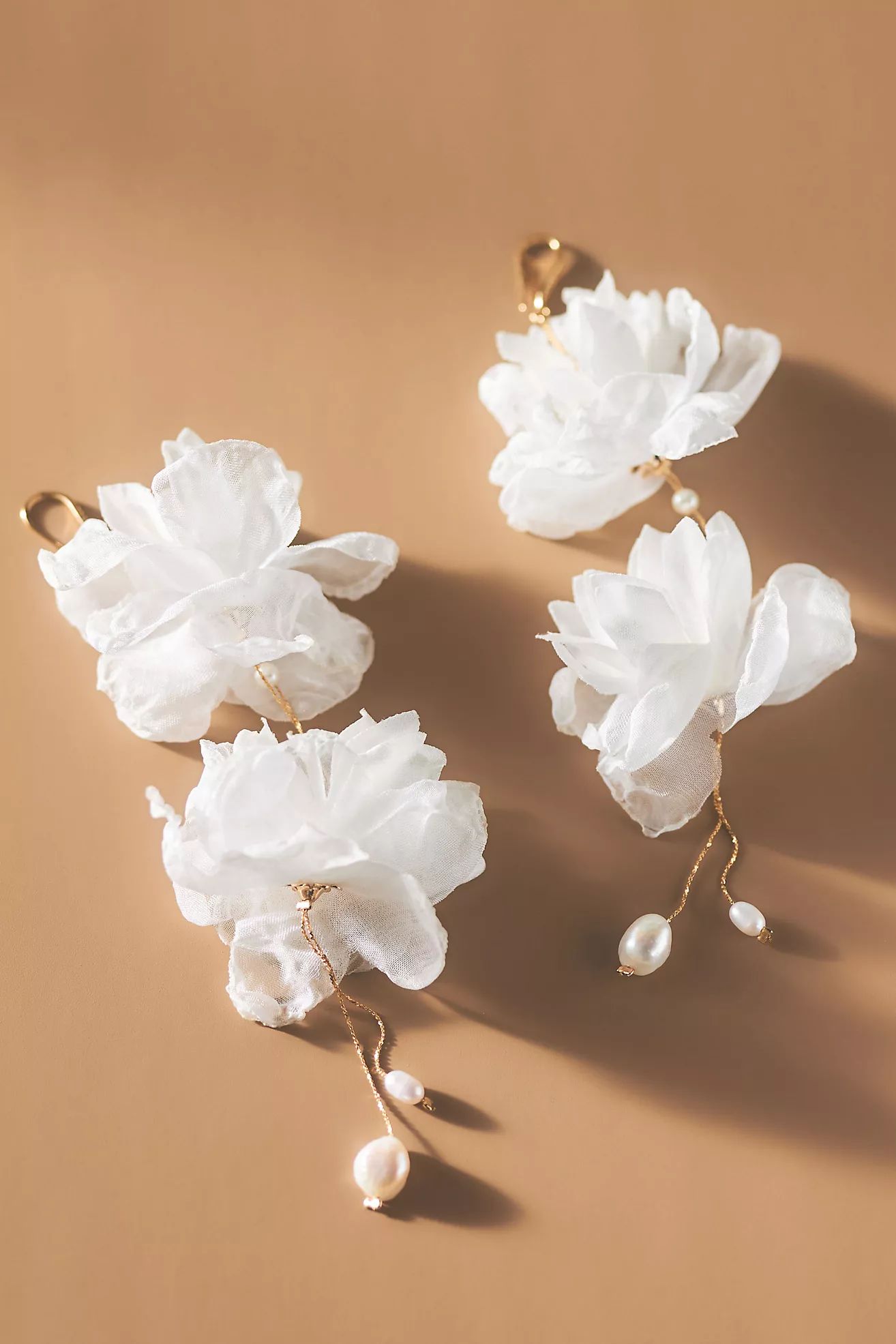 Flower Drop Earrings | Anthropologie (US)