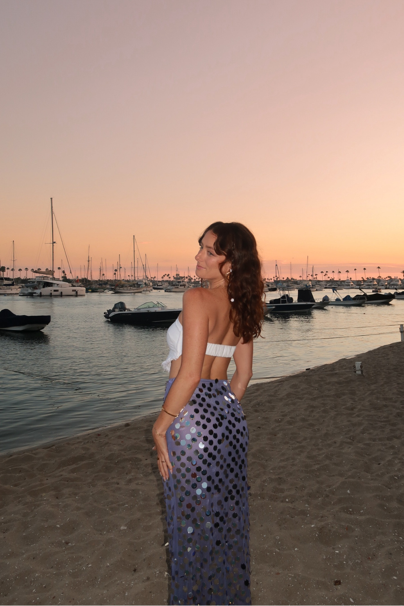 mesh mermaid sequin summer skirt 🍇💫🧜‍♀️