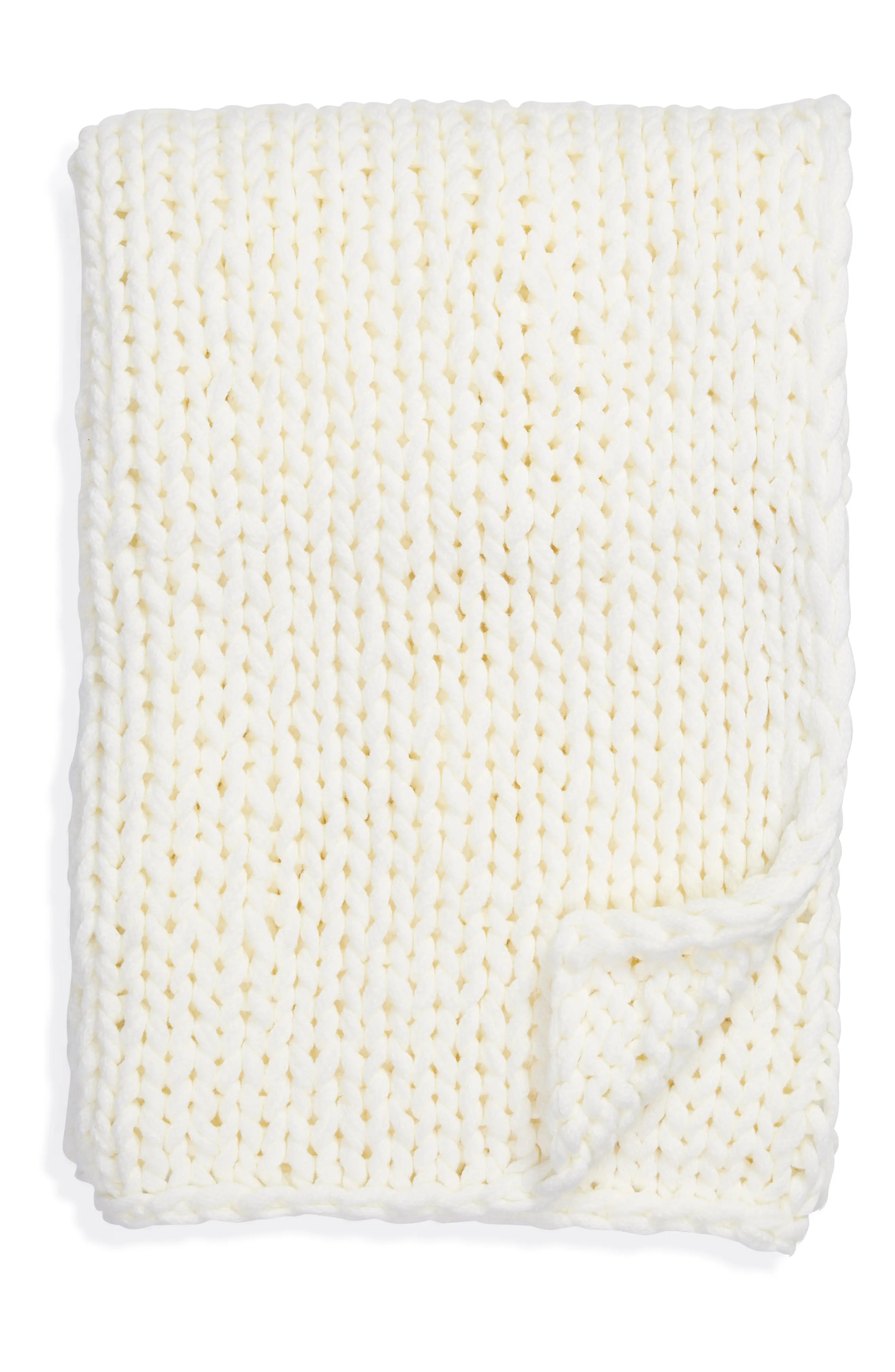 Treasure & Bond Jersey Rope Throw Blanket | Nordstrom