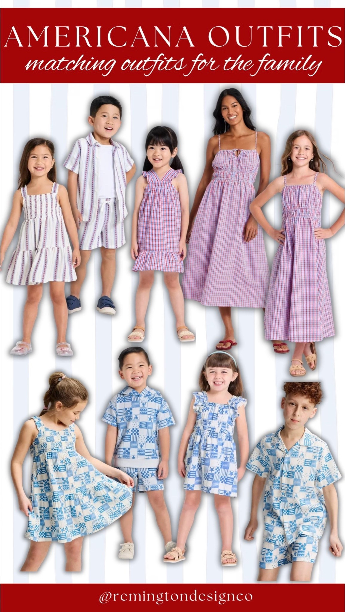 4th of July outfits for the whole family! 

American outfits 
Family outfits 
Summer style 
4th of July outfits 
Kids outfits

#LTKmomlife #LTKKids #LTKBaby