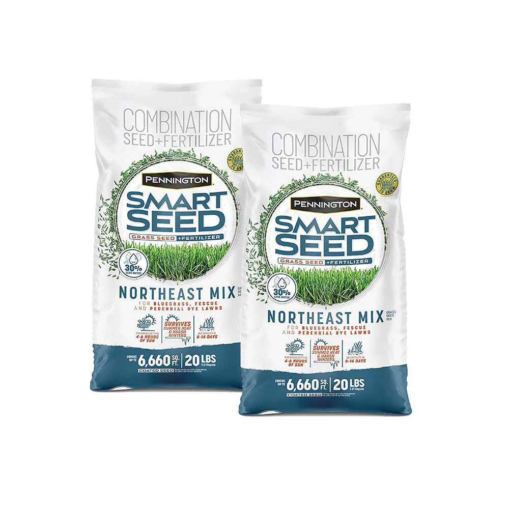 Pennington Smart Seed Northeast 2 -Pack 19-lb Mixture/Blend Grass Seed one_size | 100550237 | Lowe's
