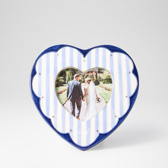 Heart Ceramic Picture Frame​ | Mark and Graham
