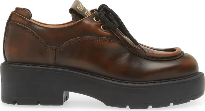 Boyfriend Lu Platform Derby (Women) | Nordstrom