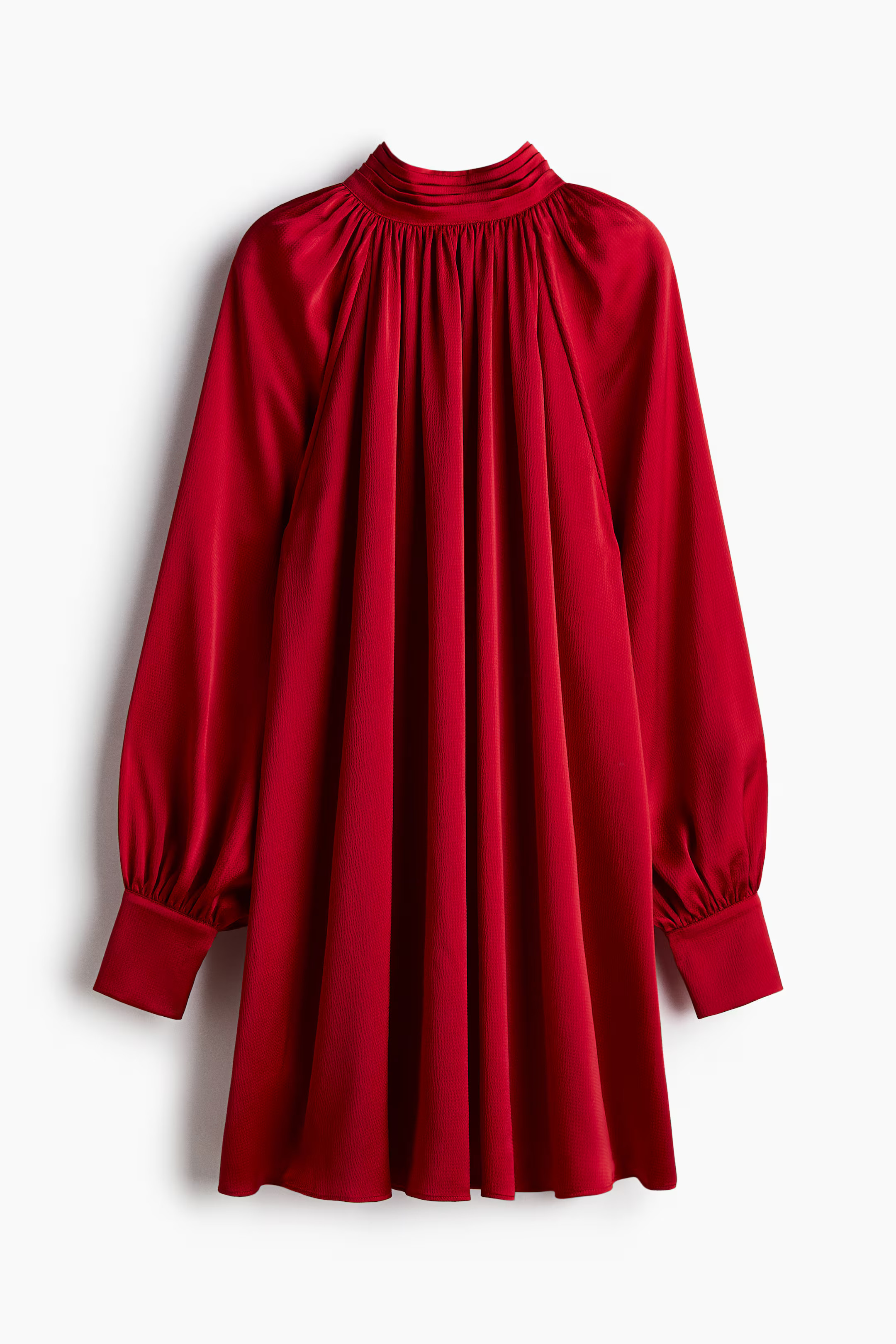 Scarf-Detail Satin Dress | H&M (US + CA)