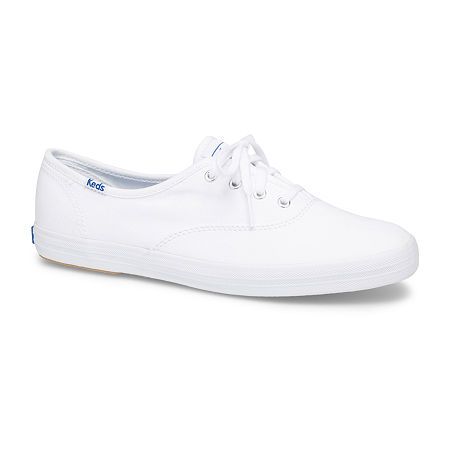 Keds Womens Sneakers, 10 Wide, White | JCPenney