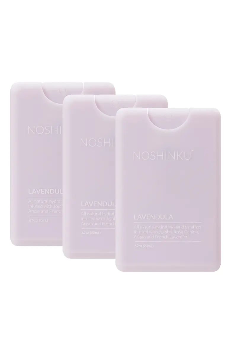 Lavendula Travel Size Hand Sanitizer Trio | Nordstrom