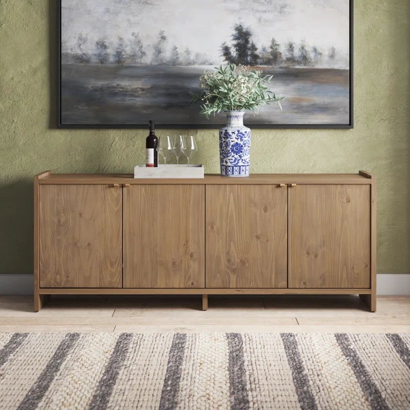Loats 78'' Solid Wood Sideboard | Wayfair North America
