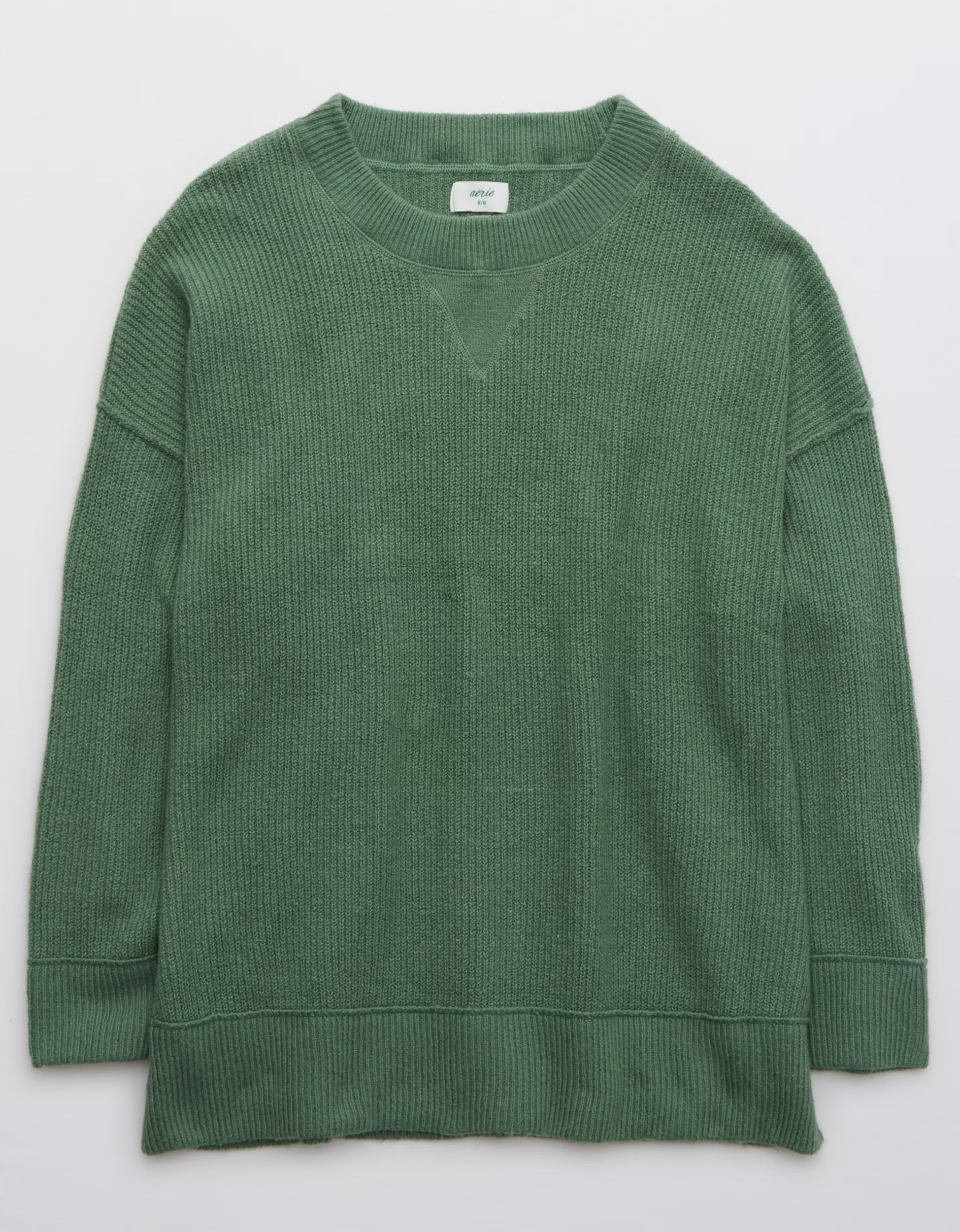 Aerie CozyUp Ribbed Sweater | American Eagle Outfitters (US & CA)