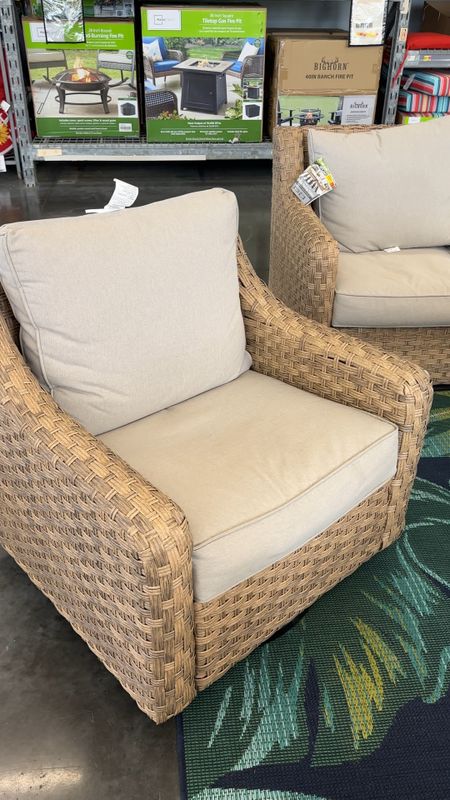 Patio furniture on my wishlist from Walmart!! This conversation set comes in two swivel chairs, a couch, & nested coffee table! Seriously so cute!! Also has a matching egg chair. You can buy as a set or separately. Also linking the egg chair I ordered from amazon. It comes in on Thursday! Linked everything below!! 

Home decor. Outdoor furnishings. Patio furniture. Outdoor rug. Wicker glider / swivel chair. Comfy chairs. 

#LTKhome #LTKFind #LTKSeasonal