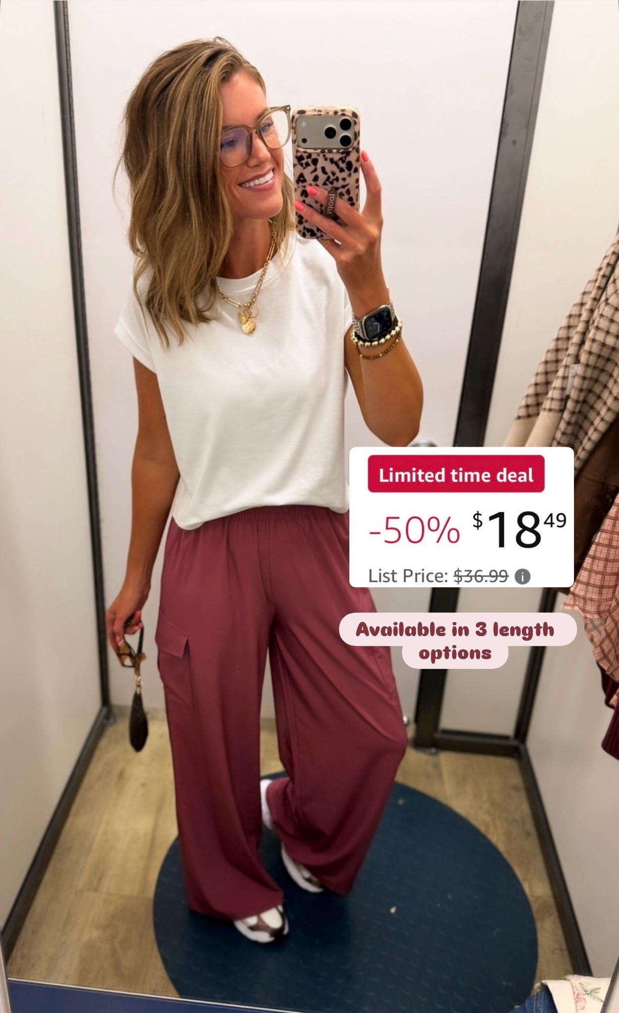 Casual OOTD
Tee/ medium 
Pants/ medium (long length)

#LTKSeasonal #LTKOver40 #LTKmomlife