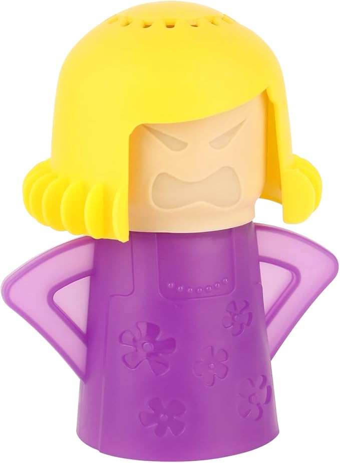 Angry Mama Microwave Cleaner Angry Mom Microwave Oven Steam Cleaner With Vinegar and Water for Ki... | Amazon (US)