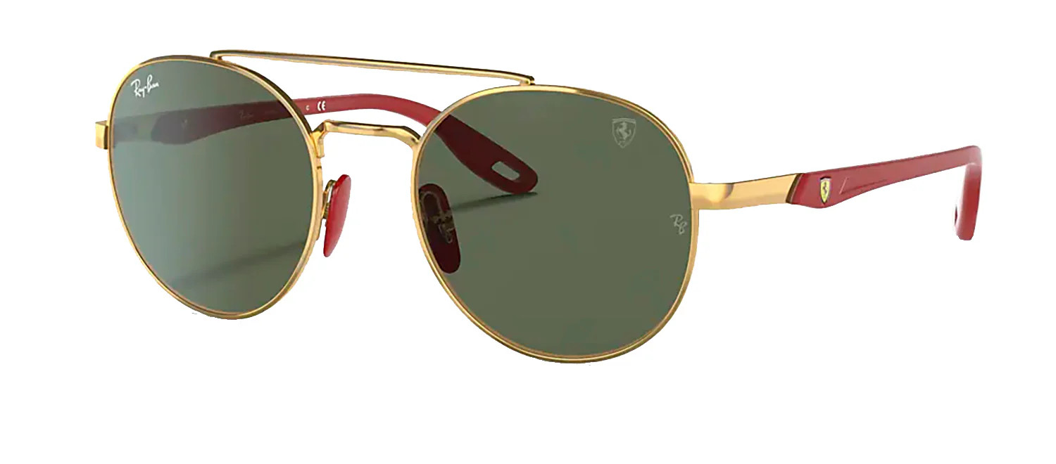RayBan Ferrari B3696M F02971 Round Sunglasses | SOLSTICE