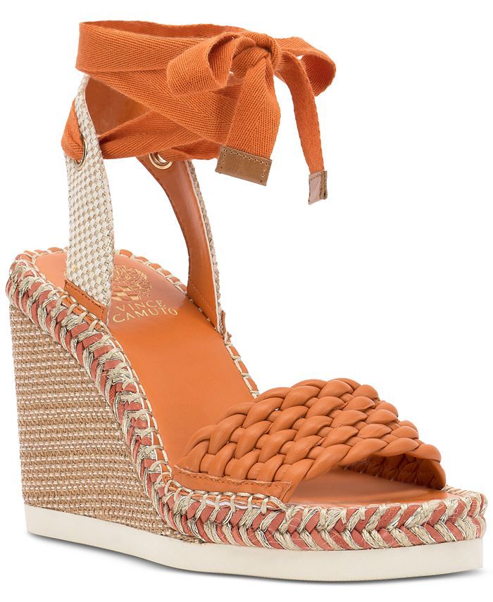 Vince Camuto Women's Bryleigh Woven Espadrille Wedge Sandals & Reviews - Sandals - Shoes - Macy's | Macys (US)