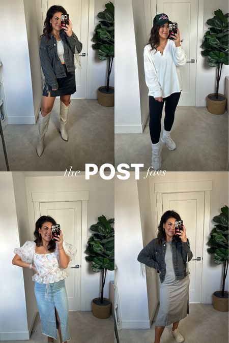 code POSTIE20 for 20% off / the post favorites / casual outfit inspo / mom life ootd / postpartum outfit styles / concert inspo / date night inspo / airport travel inspo / running errands / school pick up outfits / motherhood / spring fashion / casualwear / sporty / trucker hat 

#LTKstyletip #LTKfindsunder50 #LTKmidsize