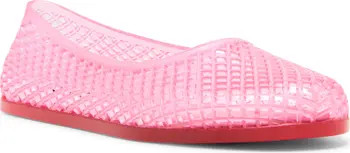Gyzmo Perforated Jelly Flat (Women) | Nordstrom Rack
