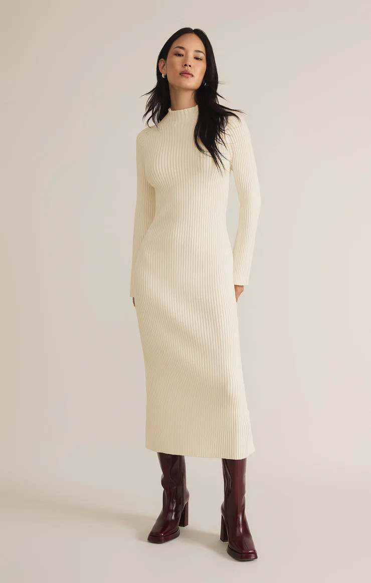 Kass Mock Neck Sweater Midi Dress | Z Supply
