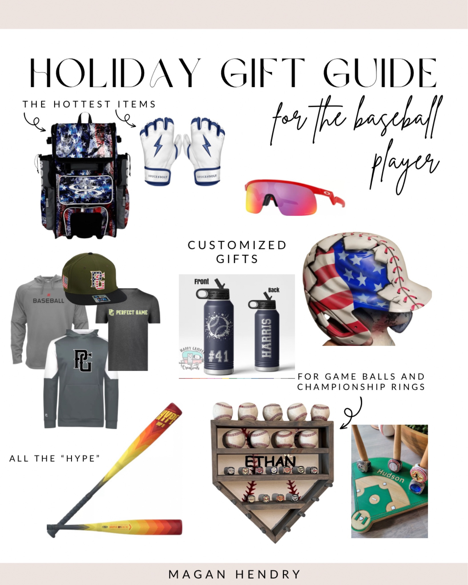 Gift Guide for the boys who plays Baseball! ⚾️

These are my sons top requested items. The bat bag and gloves were at the top of the Christmas List. 

The customized helmet is also really great!

Gift Guide for big boys. Gift Guide for teens. Baseball Gift Guide. Gift Guide for the sports lover. 

#LTKkids #LTKHoliday #LTKGiftGuide