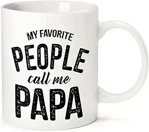 Fathers Day Dad Gifts from Daughter Son Wife,11 OZ Funny Coffee Mug Personalized Gifts for Dad Pa... | Amazon (US)
