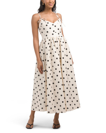 Polka Dot Midi Dress | Casual Dresses  | Marshalls | Marshalls