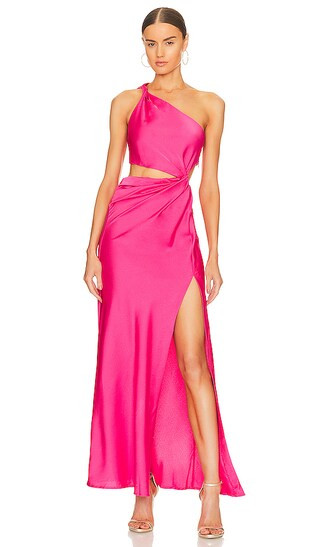 Kristin Gown in Hot Pink | Revolve Clothing (Global)