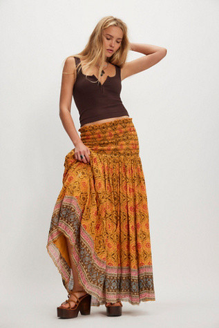 FP One Ravenna Printed Convertible Maxi Skirt | Free People (Global - UK&FR Excluded)