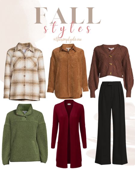 Fall styles from Walmart! 👀✨

| Walmart | fall | fall style | fall fashion | sale | seasonal | cardigan | sweater | 

#LTKunder50 #LTKSeasonal #LTKstyletip