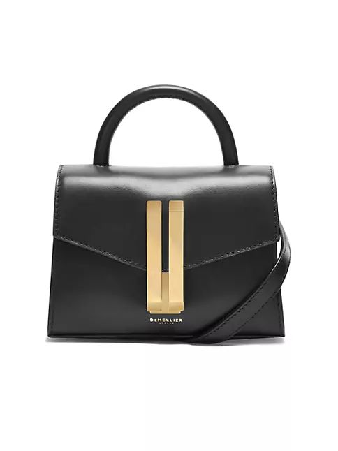 Nano Montreal Leather Top Handle Bag | Saks Fifth Avenue