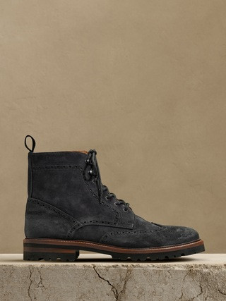 Vicente Brogue Boot | Banana Republic (US)