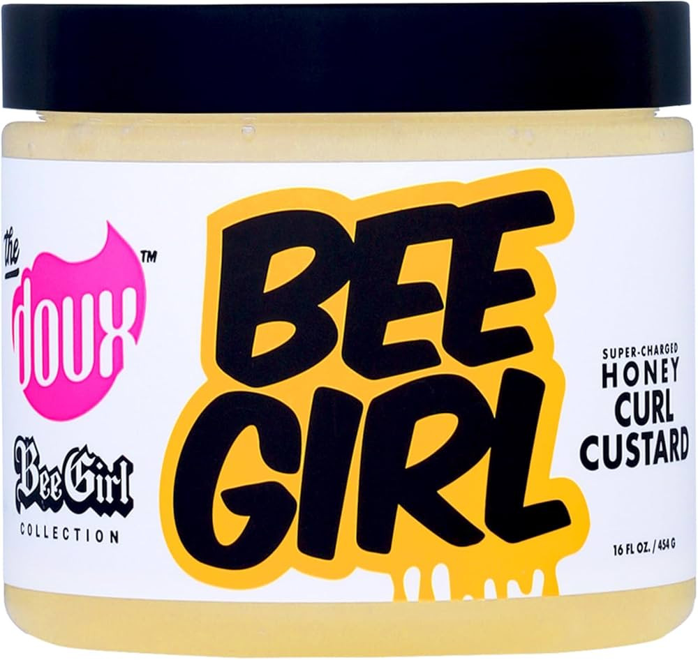 The Doux Curl Cream for Curly Hair with Honey, Aloe & Keratin – Curl Defining Custard for Frizz... | Amazon (US)