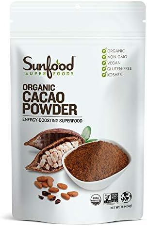 Sunfood Cacao Powder (1 Pound) | Amazon (US)