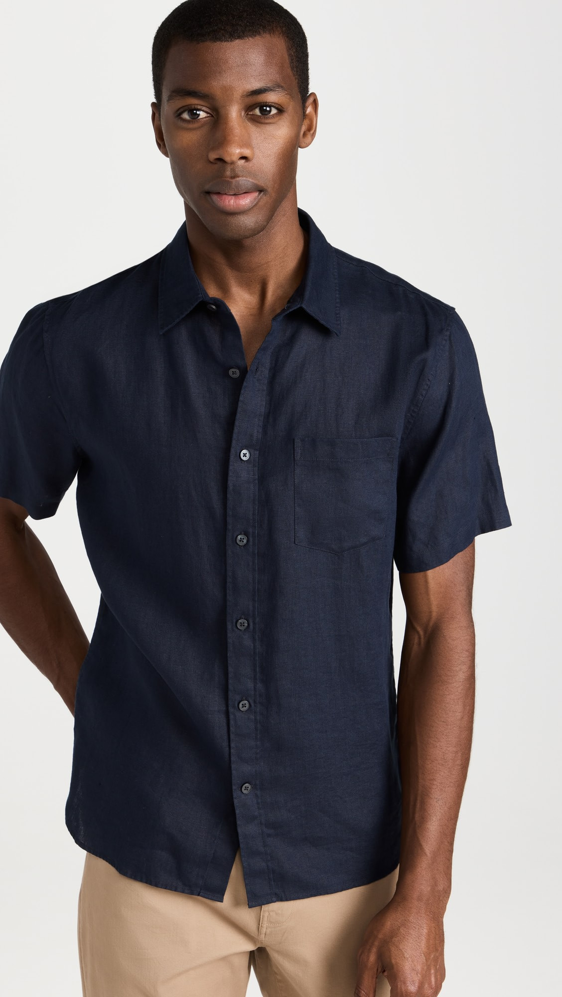 Linen Short Sleeve Shirt | Shopbop