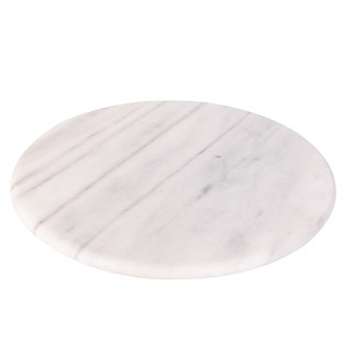 Artifacts Trading Company Marble Lazy Susan Black Matte | The Container Store