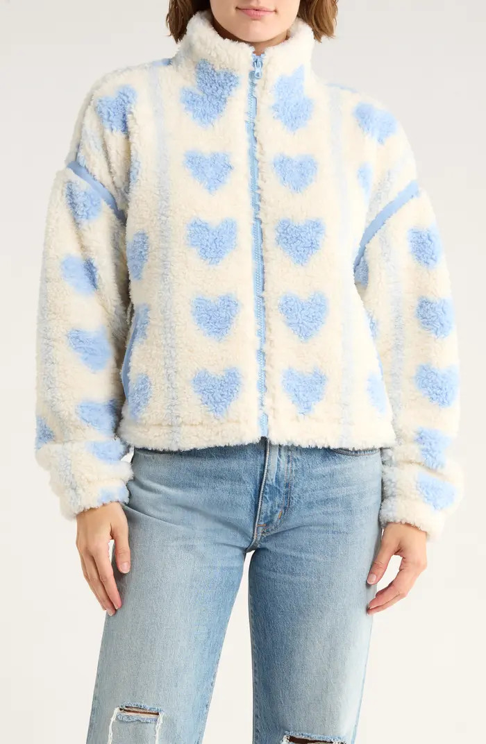 Thread & Supply Printed Faux Shearling Jacket | Nordstromrack | Nordstrom Rack