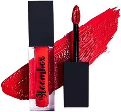 Bloombox Beauty Red Lipstick | Paraben & Cruelty Free Liquid Matte Lip Stain | All-Day Long Lasting  | Amazon (US)
