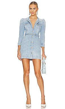 retrofete Lema Dress in Celeste from Revolve.com | Revolve Clothing (Global)