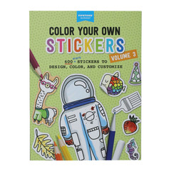 Color Your Own Stickers Volume 3 Book 600-Count | Five Below