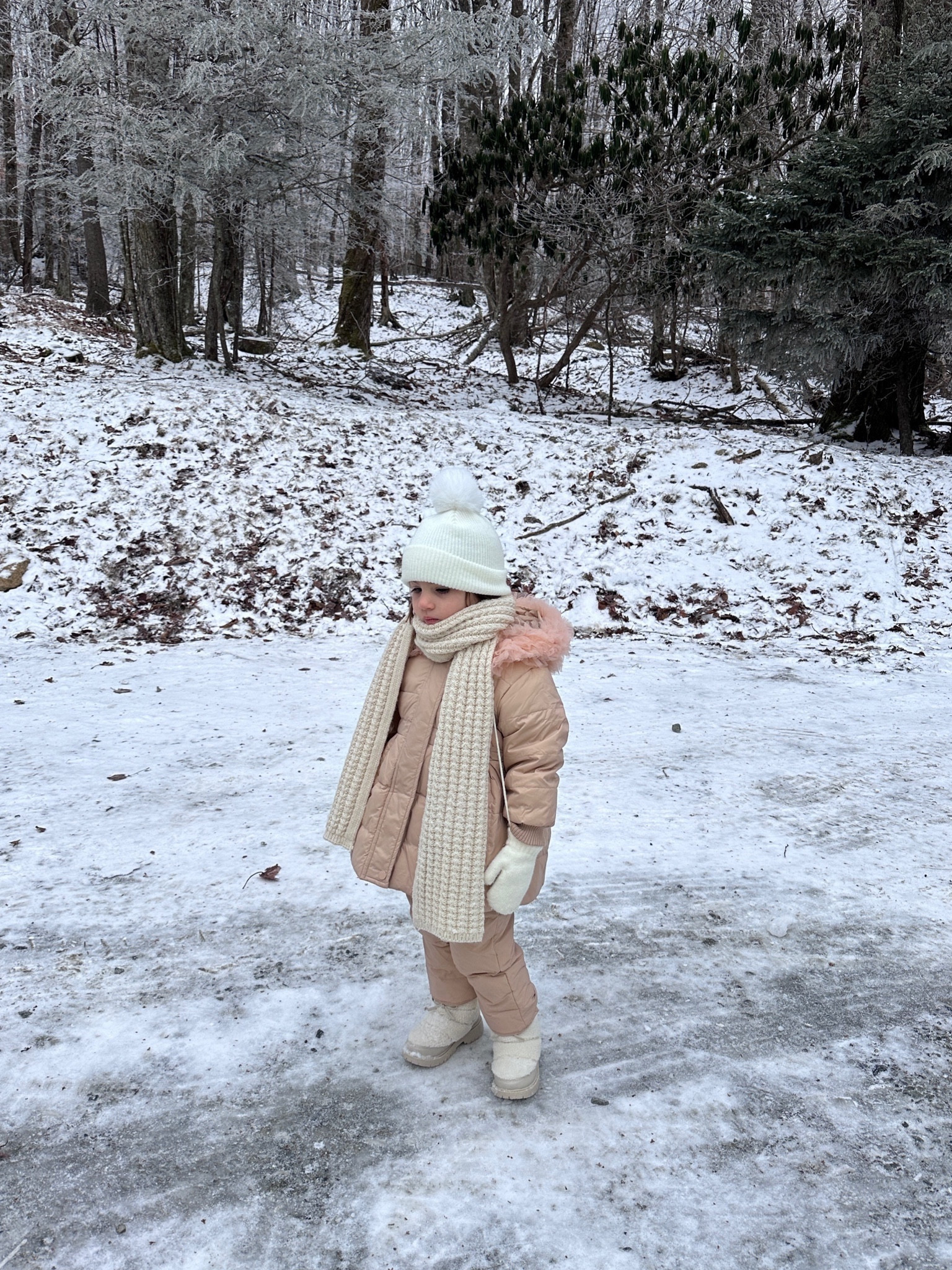 toddler girl snow outfit ☃️ 

#LTKSeasonal #LTKkids #LTKtravel