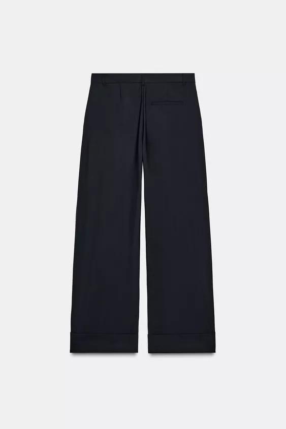 ZW COLLECTION 100% WOOL TROUSERS | Zara DE