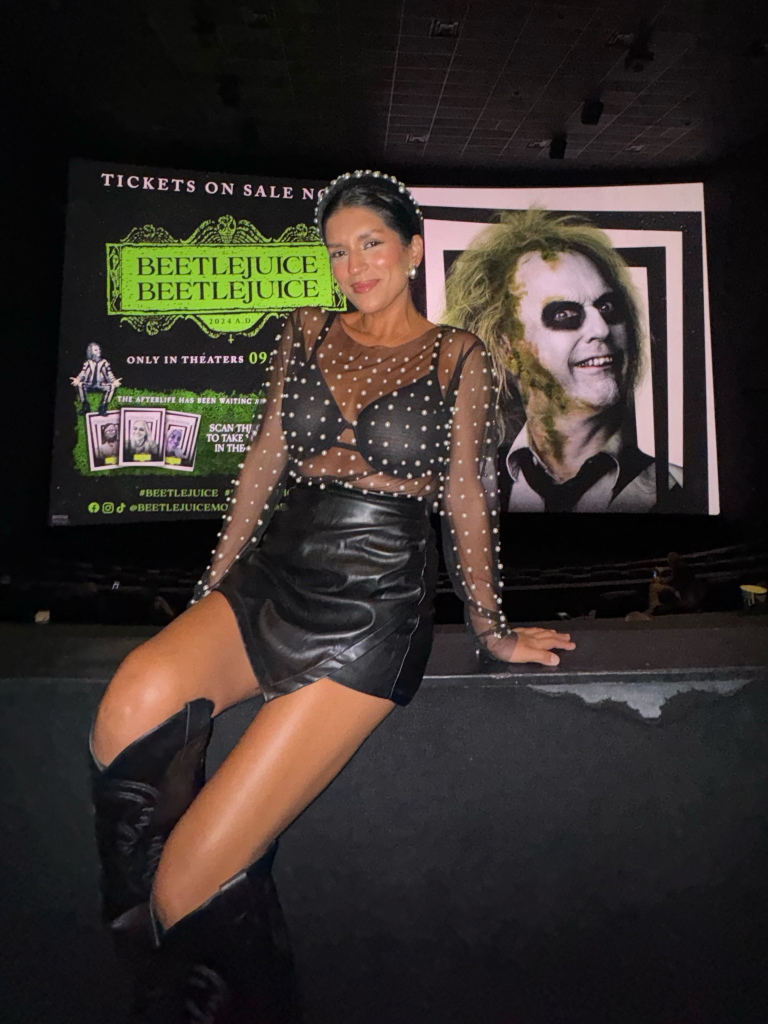 FALL where are you??? 
I love to match this mesh and pearls top with a cami under and trousers or denim. It’s such a versatile top. Put a blazer on top and wear it to work. I got the size small in both the skort and top🖤
#Fall #FallOutfit #AllBlack #Halloween #AmazonOutfit 

#LTKStyleTip #LTKFallSale #LTKSeasonal