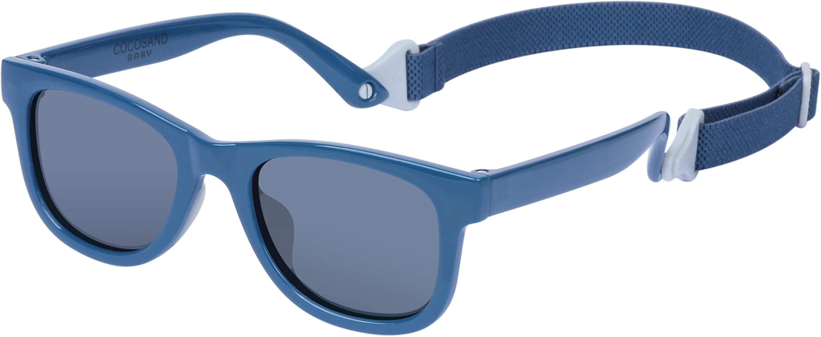 COCOSAND Baby Sunglasses with Strap Polarized Flexible Square UV400 for Infant Toddler Boys Girls... | Amazon (US)