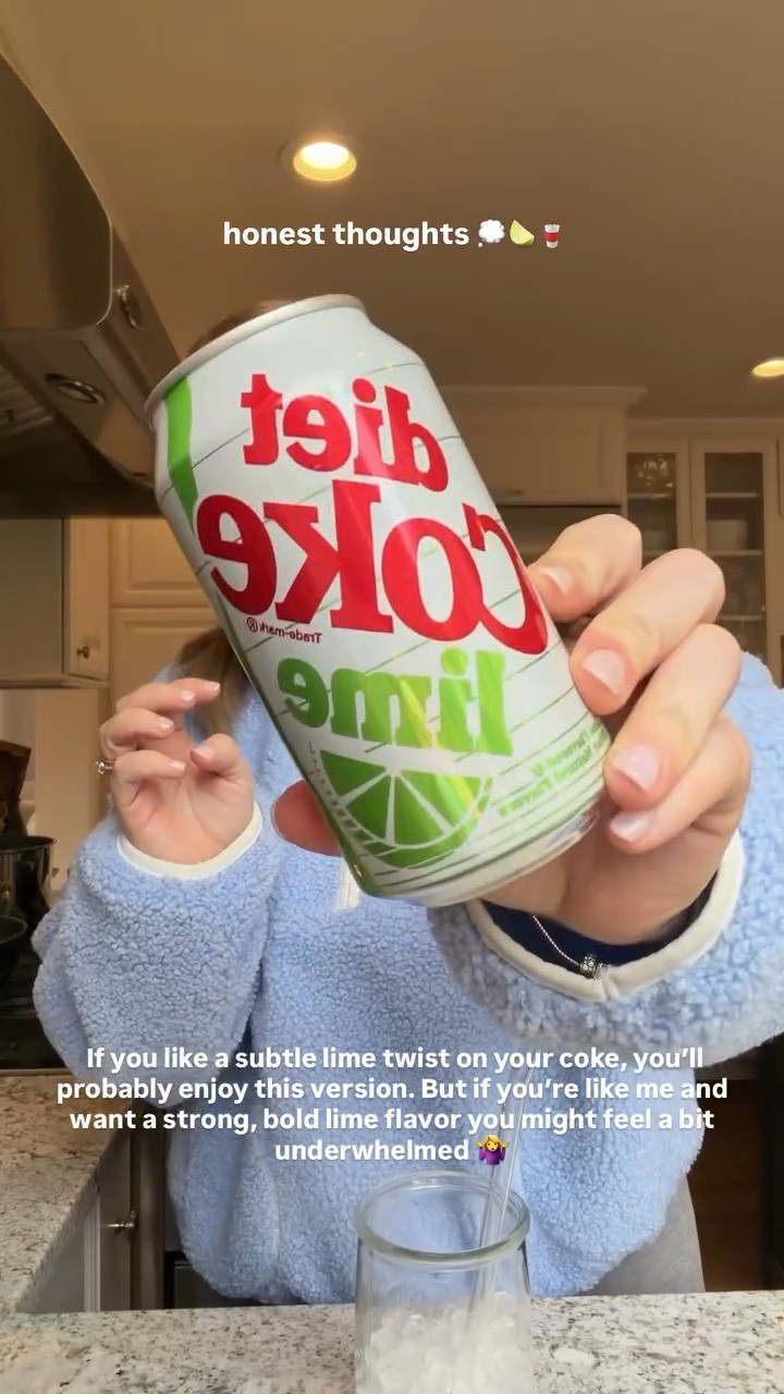 My honest thoughts! I wish it had more of a lime kick but if you like subtle lime flavor you might like it! Amazon has it in stock and if you check the locations near you it looks like some targets have it in stock too 🥤🍋‍🟩🧊


#LTKSeasonal #LTKFindsUnder50 #LTKMidsize