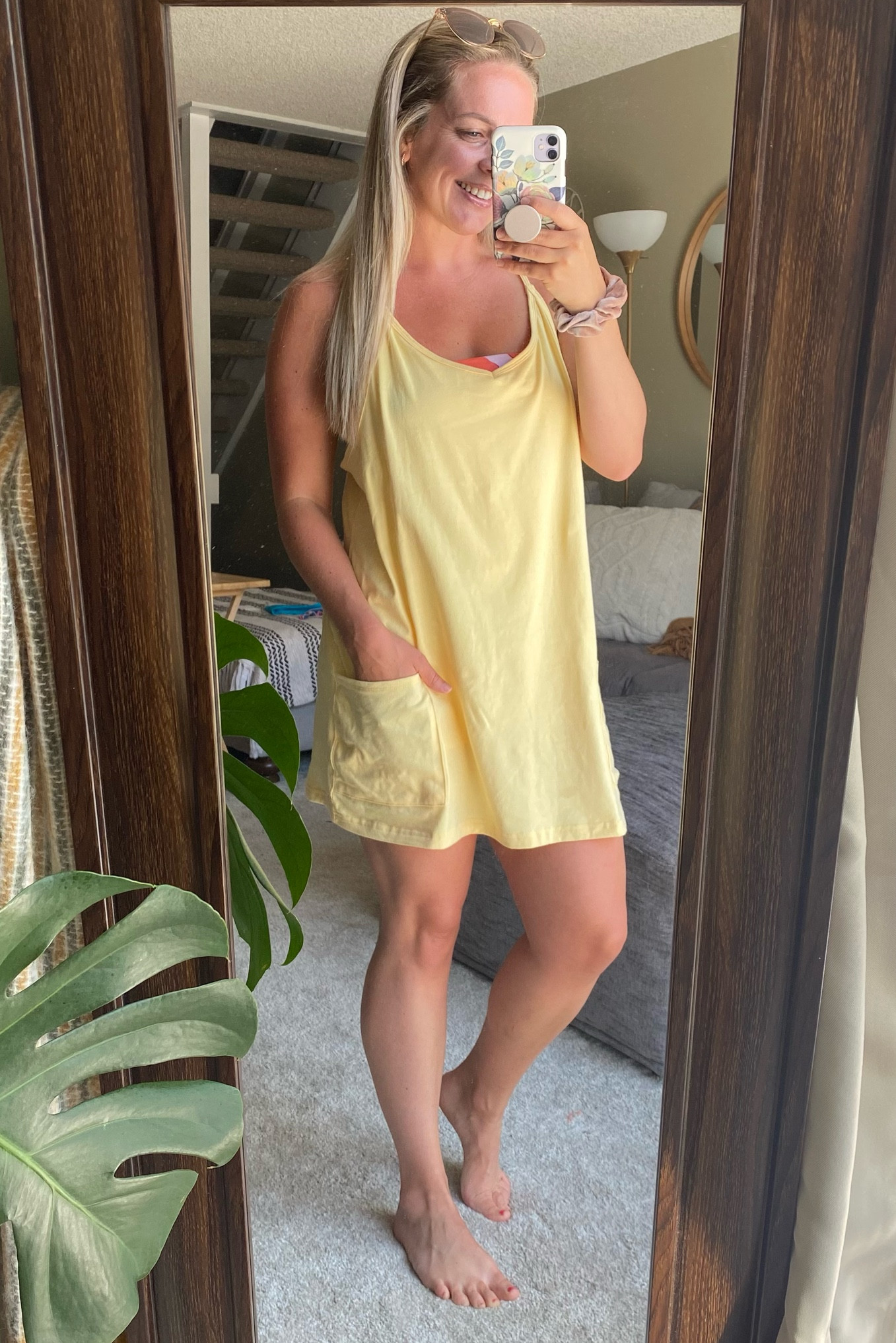 Womens Summer Sleeveless Mini Dress V Neck Spaghetti Strap Sundress Athletic Short Dress with Pockets

Adjustable straps, built in shorts/ tank 

Swim cover up 
Dress with pockets 
Dress with shorts underneath 
Dress with tank underneath 

#LTKstyletip #LTKSeasonal #LTKunder100