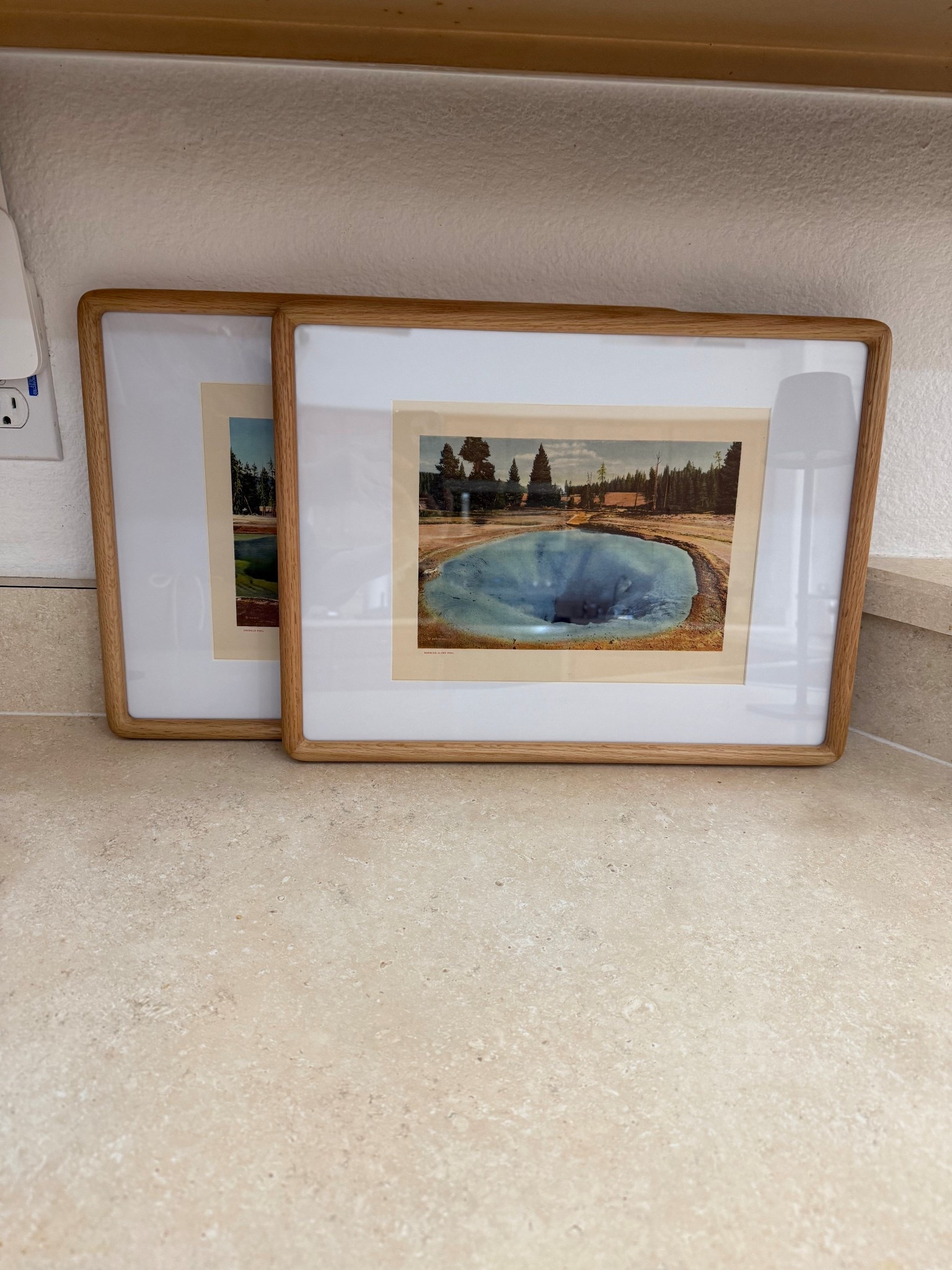 New frames from Amazon! 12x16 Picture Frame Set of 2, Natural Solid Oak Wood Photo Frame with Tempered Glass

#LTKHome