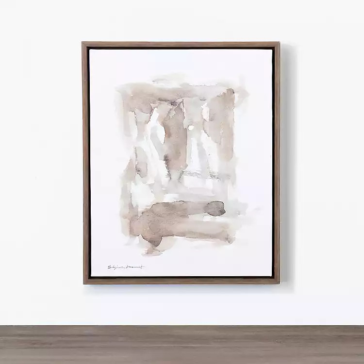 Gray Edifice II Framed Canvas Art Print | Kirkland's Home