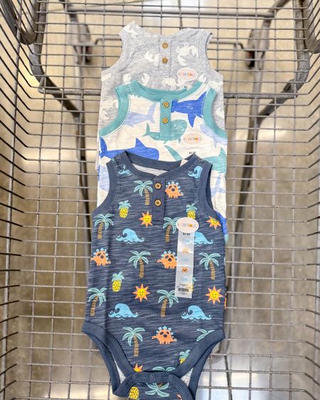 Garanimals Baby Boy Print Jersey Henley Tank Bodysuit at Walmart

#LTKSeasonal #LTKbaby #LTKkids