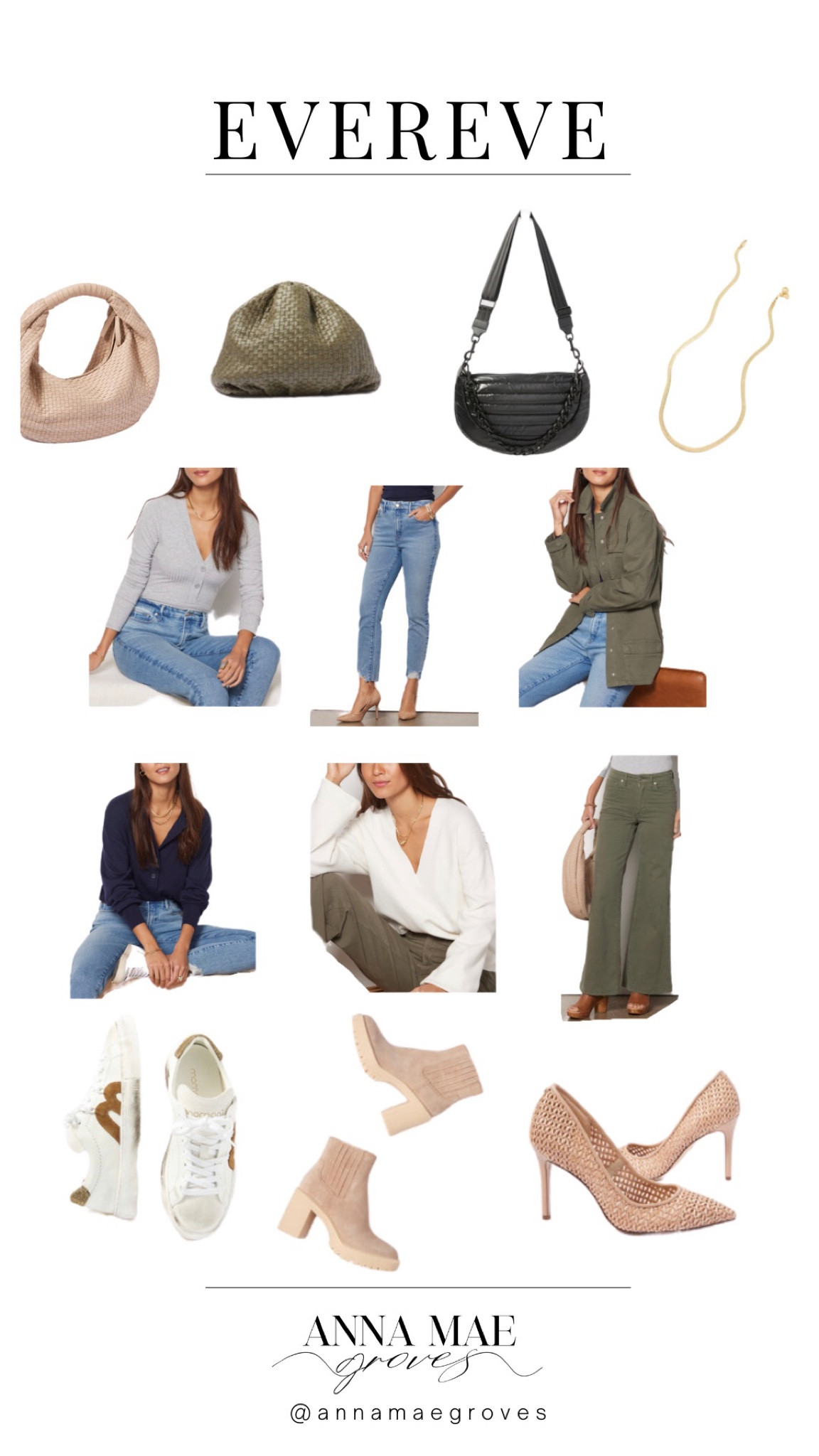 Loving every single one of these pieces from the Good American capsule at @evereve! Can’t wait to style them with my other pieces for a ton of variations and outfit possibilities! Which one is your favorite item? Everything’s in my stories and LTK for you :)