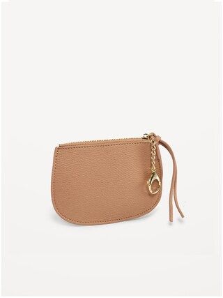 Faux-Leather Keychain Wristlet | Old Navy (US)